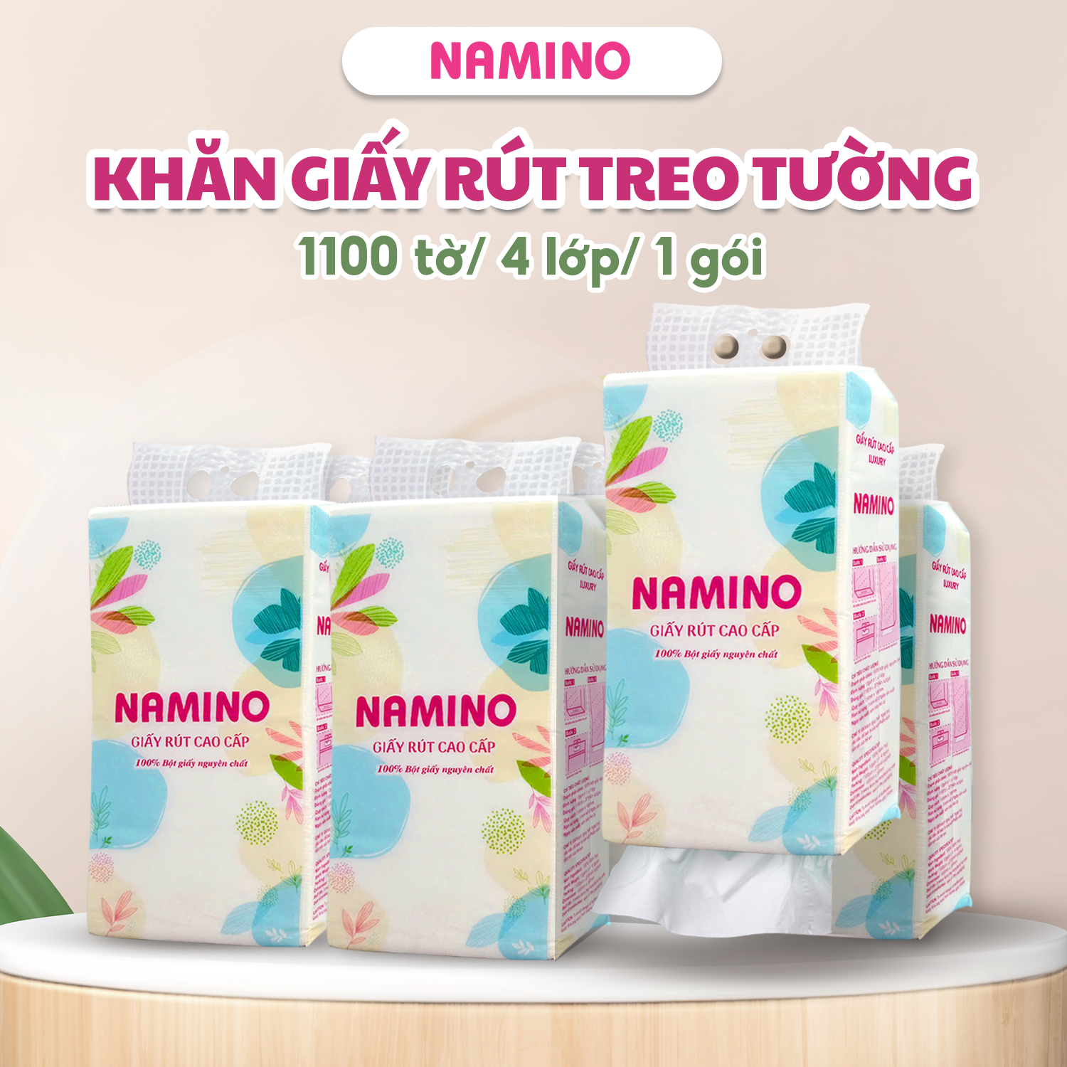 Khăn giấy rút treo tường